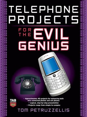cover image of Telephone Projects for the Evil Genius